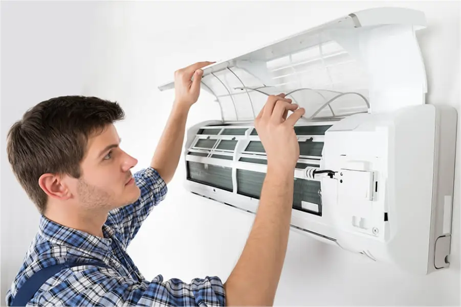 HIGIENIZAÇÃO DE AR-CONDICIONADO QUENTE E FRIO 